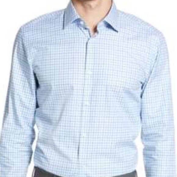 BOSS HUGO BOSS Regular Fit Dress Shirt-Men Size L - Picture 1 of 4